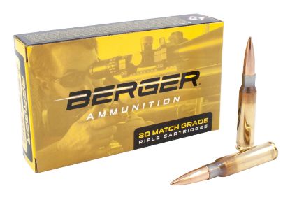 Picture of Berger Bullets 60030 Target Rifle 308 Win 155.5 Gr Fullbore Target 20 Per Box/ 10 Case 