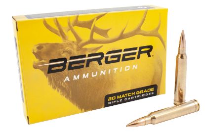 Picture of Berger Bullets 70010 Classic Hunter 300 Win Mag 168 Gr Hybrid Boat Tail 20 Per Box/ 10 Case 