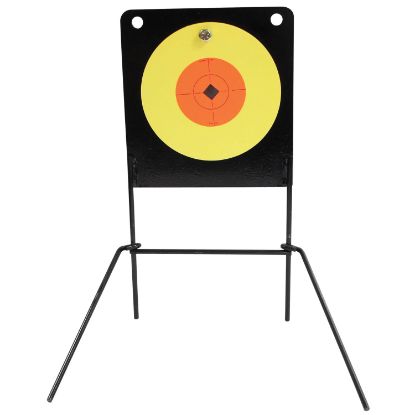 Picture of Birchwood Casey 47652 World Of Targets Spoiler Alert Rimfire Pistol/Rifle Orange/Yellow Ar400 Steel 