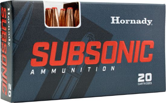 Picture of Hornady 80809 Subsonic Rifle 30-30 Win 175 Gr Sub X 20 Per Box/ 10 Case 