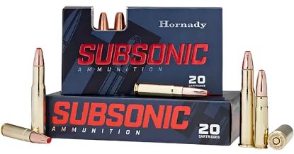 Picture of Hornady 82247 Subsonic Rifle 450 Bushmaster 395 Gr Sub X 20 Per Box/ 10 Case 