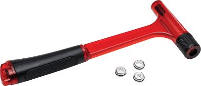 Picture of Hornady 050092 Lock-N-Load Impact Bullet Puller Black Red Plastic Handgun Rifle Firearm 