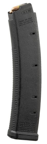 Picture of Magpul Mag1013-Blk Pmag 35Rd 9Mm Luger Fits Cz Scorpion Evo 3 S1 Black Polymer 