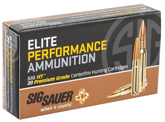 Picture of Sig Sauer E270h120 Elite Copper Hunting 270 Win 130 Gr Copper Solid 20 Per Box/ 10 Case 