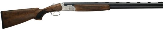 Picture of Beretta Usa J686fp8 686 Silver Pigeon I 20/28 Gauge 28" Barrel, Silver/Blued Metal Finish, Fixed Checkered Oil Walnut Stock 