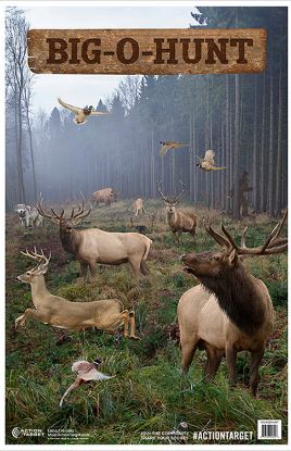 Picture of Action Target Gsbighunt100 Entertainment Animals Paper Hanging 23" X 35" 100 Per Box 