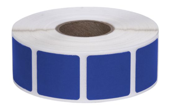 Picture of Action Target Pasttxbl Pasters Blue Adhesive Paper 7/8" 1000 Per Roll 