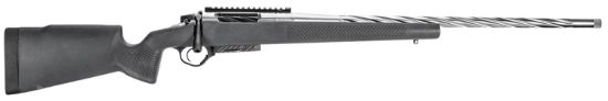 Picture of Seekins Precision 0011710055 Havak Pro Hunter Ph2 6.5 Creedmoor Caliber With 5+1 Capacity, 24" Fluted Barrel, Stainless Steel Metal Finish & Black Synthetic Stock Right Hand (Full Size) 