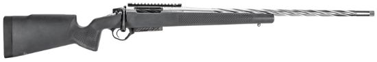 Picture of Seekins Precision 0011710057 Havak Pro Hunter Ph2 308 Win Caliber With 5+1 Capacity, 24" Fluted Barrel, Stainless Steel Metal Finish & Black Synthetic Stock Right Hand (Full Size) 