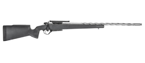 Picture of Seekins Precision 0011710039 Havak Pro Hunter Ph2 300 Win Mag Caliber With 3+1 Capacity, 26" Fluted Barrel, Stainless Steel Metal Finish & Black Synthetic Stock Right Hand (Full Size) 