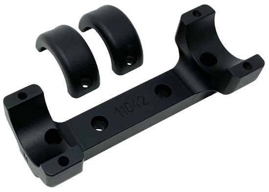 Picture of Dnz 11042 Game Reaper-Traditions Scope Mount/Ring Combo Matte Black 1" 