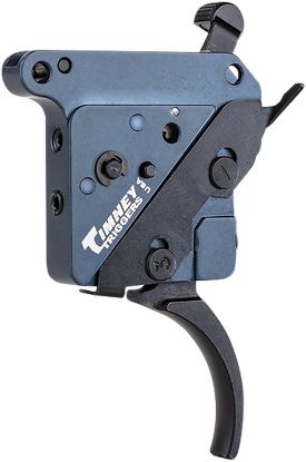 Picture of Timney Triggers Thehit16 Hit Trigger Curved Trigger With 8 Oz Draw Weight & Nickel Finish For Remington 700 Right 