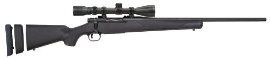 Picture of Mossberg 28094 Patriot Super Bantam Youth 350 Legend 4+1, 22" Matte Blued Fluted Steel Barrel & Receiver, Black Synthetic Stock, 3-9X40mm Duplex Scope 