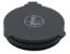 Picture of Leupold 117607 Alumina Scope Cover Matte Black Aluminum 42Mm Obj. Screw On 