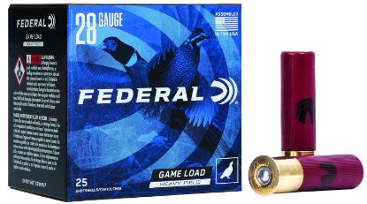 Picture of Federal H2896 Game-Shok High Brass 28 Gauge 2.75" 1 Oz 6 Shot 25 Per Box/ 10 Case 