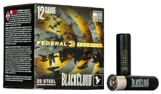 Picture of Federal Pwbx134bbb Black Cloud Fs 12 Gauge 3.50" 1 1/2 Oz Bbb Shot 25 Per Box/ 10 Case 