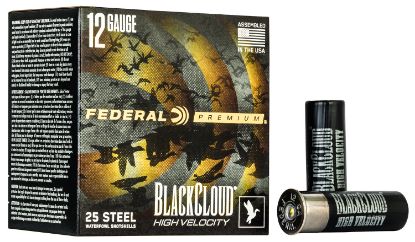 Picture of Federal Pwbxh1432 Black Cloud Fs High Velocity 12 Gauge 3" 1 1/8 Oz 2 Shot 25 Per Box/ 10 Case 