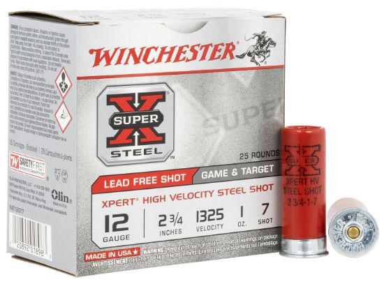 Picture of Winchester Ammo We12gt7 Super X Xpert High Velocity 12 Gauge 2.75" 1 Oz 7 Shot 25 Per Box/ 10 Case 