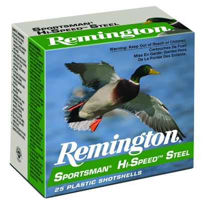 Picture of Remington Ammunition 20934 Sportsman Hi-Speed Steel 12 Gauge 2.75" 1 1/8 Oz 2 Shot 25 Per Box/ 10 Cs 