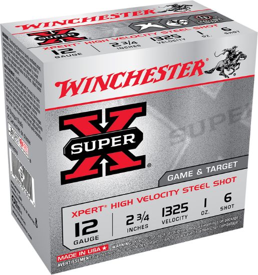 Picture of Winchester Ammo We12gtvp6 Super X Xpert High Velocity 12 Gauge 2.75" 1 Oz 6 Shot 100 Per Bx/ 2 Case Value Pack 