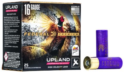 Picture of Federal Pf1634 Premium Wing-Shok Pheasant Forever High Velocity 16 Gauge 2.75" 1 1/8 Oz 4 Shot 25 Per Box/ 10 Case 