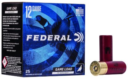 Picture of Federal H1265 Game-Shok High Brass 12 Gauge 2.75" 1 1/4 Oz 5 Shot 25 Per Box/ 10 Case 