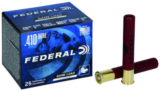 Picture of Federal H4136 Game-Shok High Brass 410 Gauge 3" 11/16 Oz 6 Shot 25 Per Box/ 10 Case 