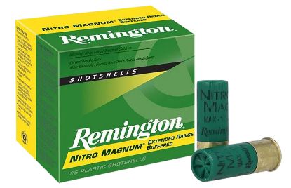 Picture of Remington Ammunition 26676 Nitro Magnum 12 Gauge 2.75" 1 1/2 Oz 2 Shot 25 Per Box/ 10 Cs 