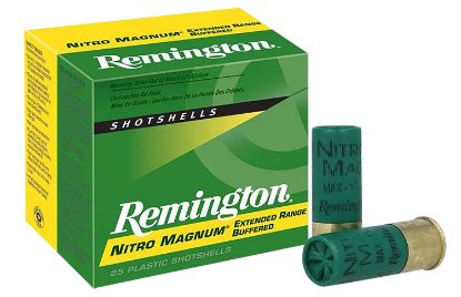 Picture of Remington Ammunition 26674 Nitro Magnum 12 Gauge 3" 1 5/8 Oz 4 Shot 25 Per Box/ 10 Cs 