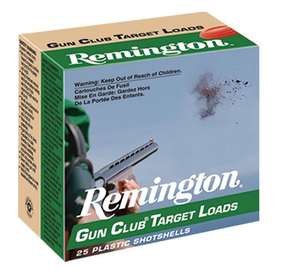 Picture of Remington Ammunition 20236 Gun Club 20 Gauge 2.75" 7/8 Oz 9 Shot 25 Per Box/ 10 Cs 