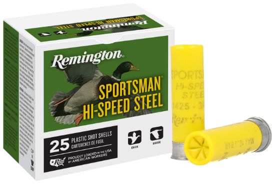 Picture of Remington Ammunition 20009 Sportsman Hi-Speed Steel 20 Gauge 2.75" 3/4 Oz 7 Shot 25 Per Box/ 10 Cs 