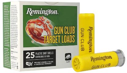 Picture of Remington Ammunition 20235 Gun Club 20 Gauge 2.75" 7/8 Oz 8 Shot 25 Per Box/ 10 Cs 