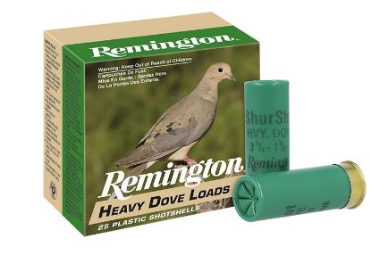 Picture of Remington Ammunition 28757 Heavy Dove Loads 12 Gauge 2.75" 1 1/8 Oz 8 Shot 25 Per Box/ 10 Cs 