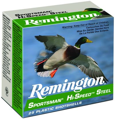 Picture of Remington Ammunition 20904 Sportsman Hi-Speed Steel 12 Gauge 3" 1 3/8 Oz 2 Shot 25 Per Box/ 10 Cs 