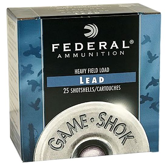 Picture of Federal H1254 Game-Shok Heavy Field 12 Gauge 2.75" 1 1/4 Oz 4 Shot 25 Per Box/ 10 Case 