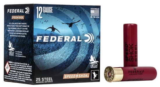 Picture of Federal Wf133bb Speed-Shok 12 Gauge 3.50" 1 3/8 Oz Bb Shot 25 Per Box/ 10 Case 