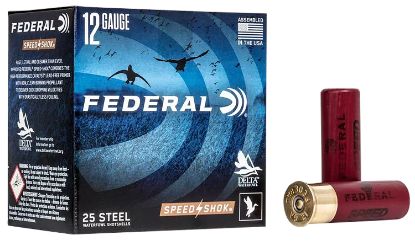 Picture of Federal Wf1432 Speed-Shok 12 Gauge 3" 1 1/8 Oz 2 Shot 25 Per Box/ 10 Case 