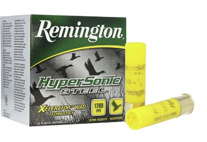 Picture of Remington Ammunition 26823 Hypersonic Steel 20 Gauge 3" 7/8 Oz 2 Shot 25 Per Box/ 10 Cs 