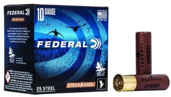 Picture of Federal Wf107t Speed-Shok 10 Gauge 3.50" 1 1/2 Oz T Shot 25 Per Box/ 10 Case 