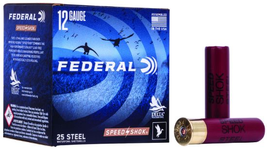 Picture of Federal Wf134bbb Speed-Shok 12 Gauge 3.50" 1 1/2 Oz Bbb Shot 25 Per Box/ 10 Case 