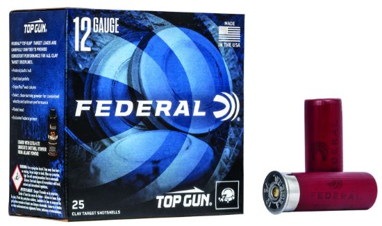 Picture of Federal Tg12el8 Top Gun 12 Gauge 2.75" 7/8 Oz 8 Shot 25 Per Box/ 10 Case 