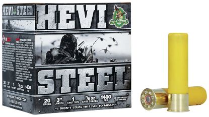 Picture of Hevi-Shot Hs62001 Hevi-Steel 20 Gauge 3" 7/8 Oz 1 Shot 25 Per Box/ 10 Case 