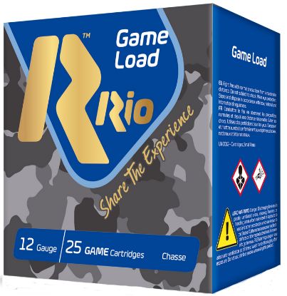 Picture of Rio Ammunition Sg3275 Game Load Super Game High Velocity 12 Gauge 2.75" 1 1/8 Oz 7.5 Shot 25 Per Box/ 10 Case 