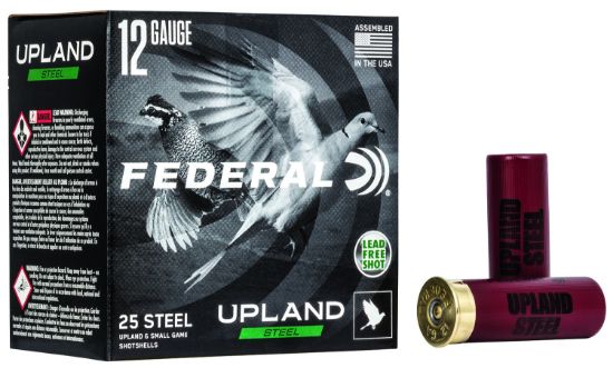 Picture of Federal Ush126 Upland Field & Range 12 Gauge 2.75" 1 1/8 Oz 6 Shot 25 Per Box/ 10 Case 