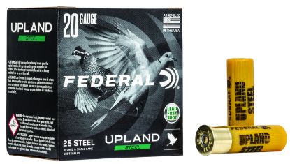 Picture of Federal Ush206 Upland Field & Range 20 Gauge 2.75" 3/4 Oz 6 Shot 25 Per Box/ 10 Case 