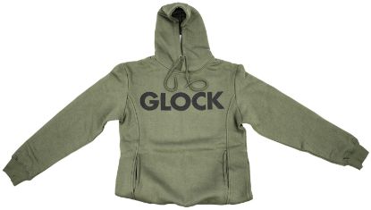 Picture of Glock Ap95787 Traditional Hoodie Od Green Long Sleeve Small 