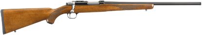 Picture of Ruger 7225 77/22 22 Hornet 6+1 Capacity, 20" Threaded Barrel, Blued Alloy Steel, Integral Scope Mount On A Solid Steel Receiver, American Walnut Stock 