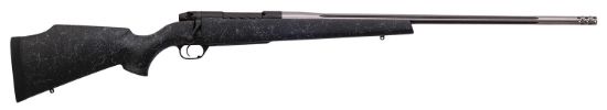 Picture of Weatherby Mam01n333wr8b Mark V Accumark 338-378 Wthby Mag 2+1 26" Barrel, Graphite Black Cerakote Metal Finish, Gray Webbed Black Fixed Monte Carlo Stock 