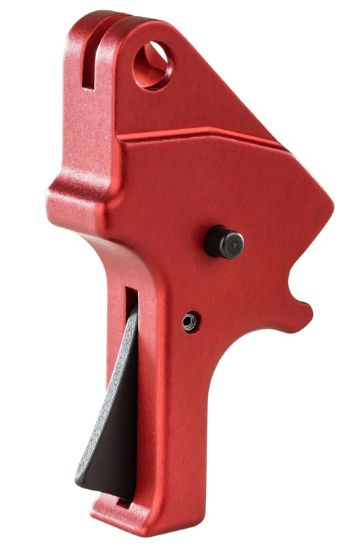 Picture of Apex Tactical 100055 Forward Set Sear & Trigger Kit Red Flat Trigger Fits S&W M&P 