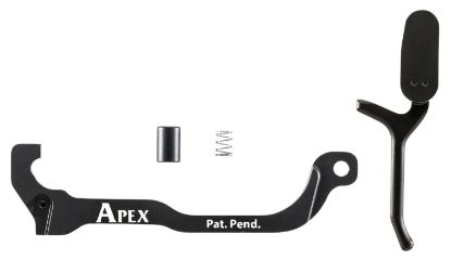 Picture of Apex Tactical 112031 Forward Set Sear & Trigger Kit Black Flat Trigger Drop-In, Fits Sig P320 Factory Upgraded 